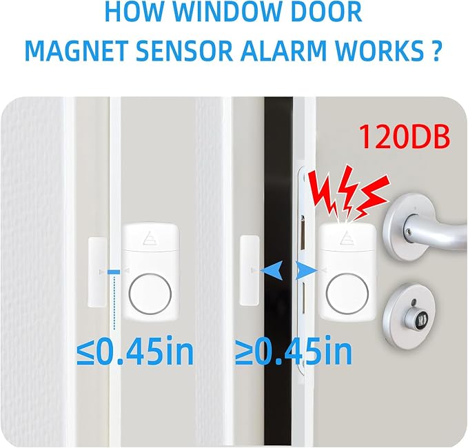 Door Alarm, 120DB Pool Alarm - Image 3