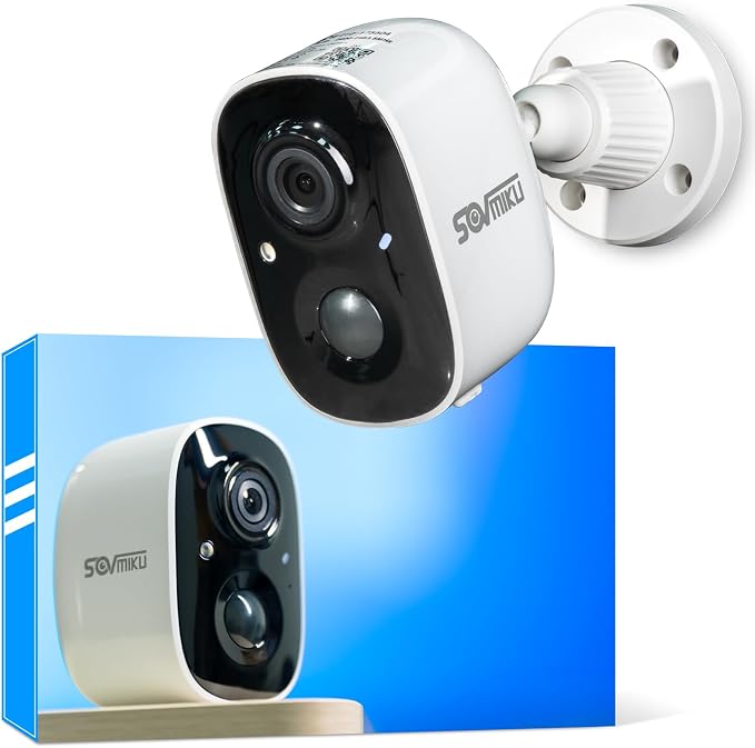 Vicohome 2K Security Camera Wireless Wi-Fi Indoor/Outdoor, Battery Powered by sovmiku