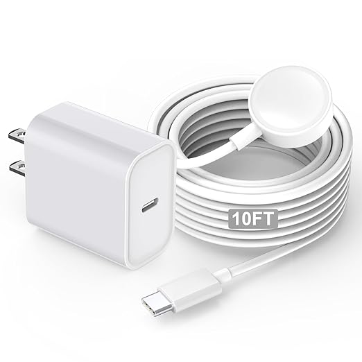 Fast Charge for Apple Watch Charger, 10FT Extra Long iWatch Charger Cable by Unknown