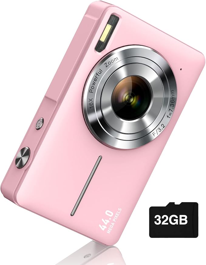 Digital Camera, FHD 1080P Digital Point and Shoot Camera by CAMKORY