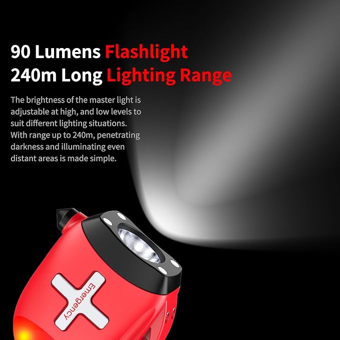 6-in-1 Multifunctional Emergency Tool, Flashlight - Image 4