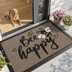 LUMI Outside Welcome Door Mat 32x47, Non-Slip Durable Rubber Easy Clean by LUMI