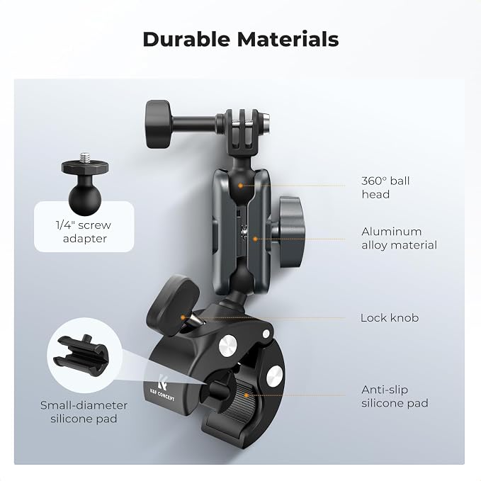 K&F CONCEPT Super Clamp Camera Mount - Image 6