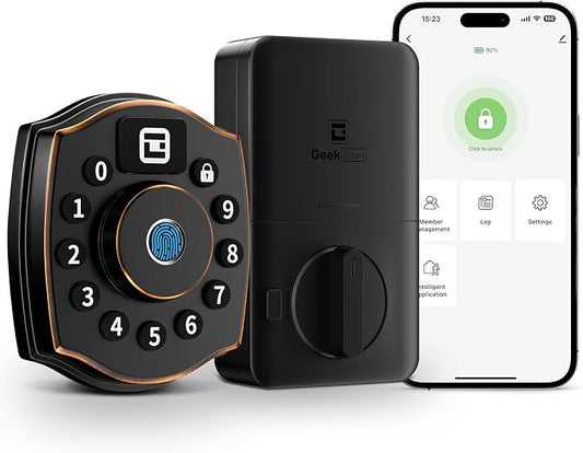Geek Smart Fingerprint Deadbolt Lock by GeekSmart
