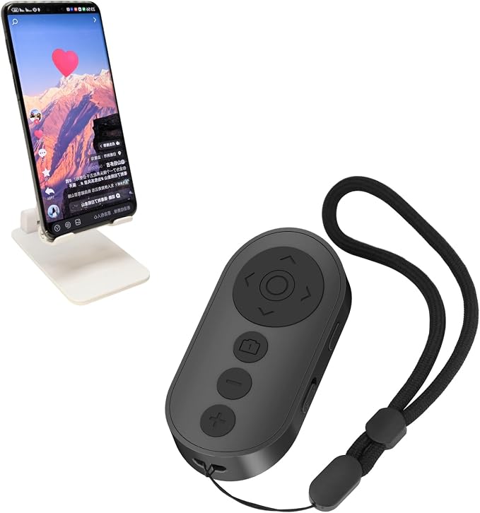 Remote Control for TikTok, Wireless Camera Remote Control by Aistraunix