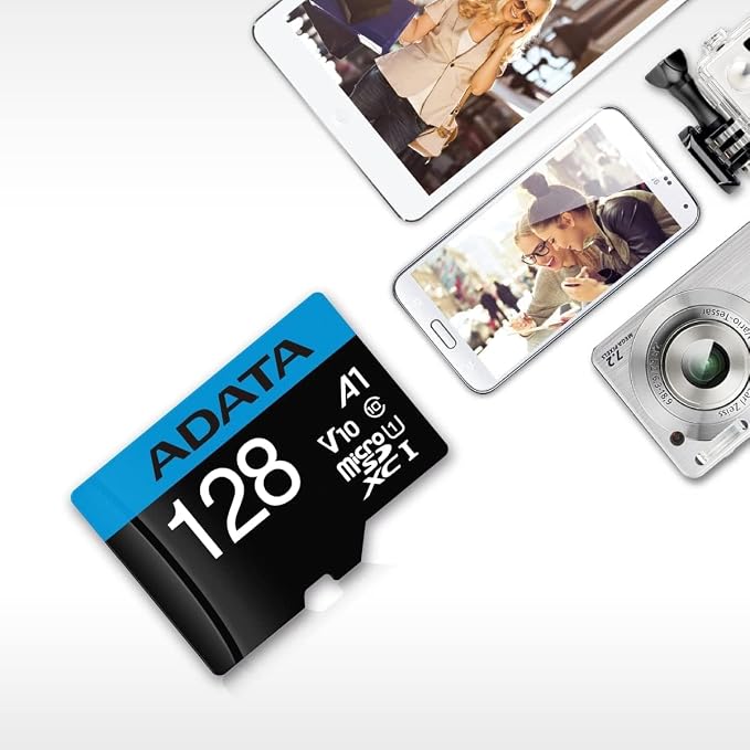 ADATA Premier 128GB 3-Pack MicroSDHC/SDXC UHS-I Class 10 V10 A1 Memory Card - Image 3