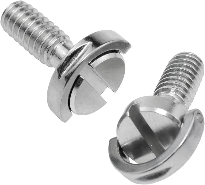 Lovelysp 1/4-20 Thread D-Ring Stainless Steel Camera Fixing Screws Suitable - Image 2