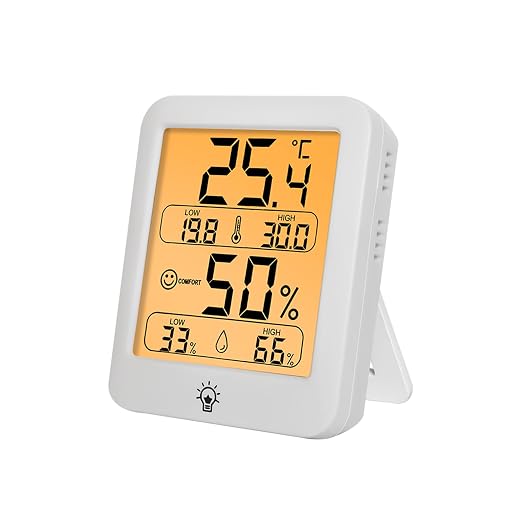 Digital Thermometer Hygrometer for Home, Indoor Room Temperature Humidity by Unknown