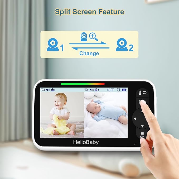 HelloBaby Video Baby Monitor - Image 3
