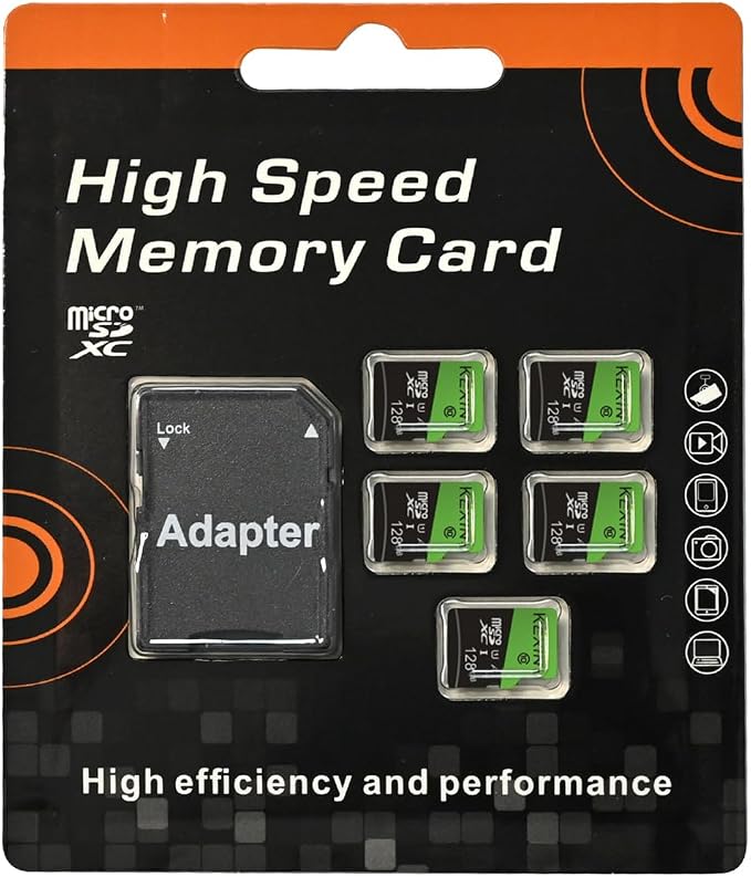 KEXIN 128GB Micro SD Card 5 Pack - Image 9