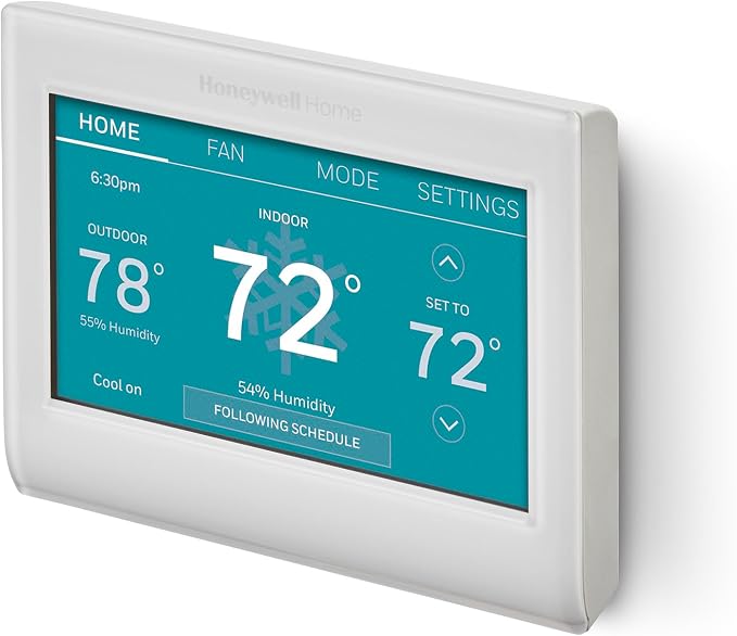 Honeywell Home RTH9600WF Smart Color Thermostat Energy Star Wi-Fi Programmable - Image 2