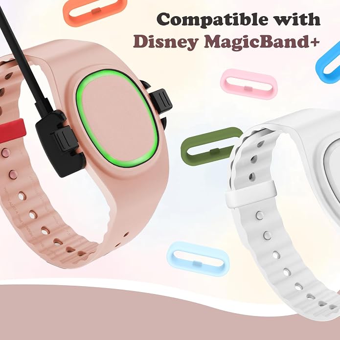 Multi-Color Band Keeper, Magic band locks, Silicone Fastener Rings Security - Image 2