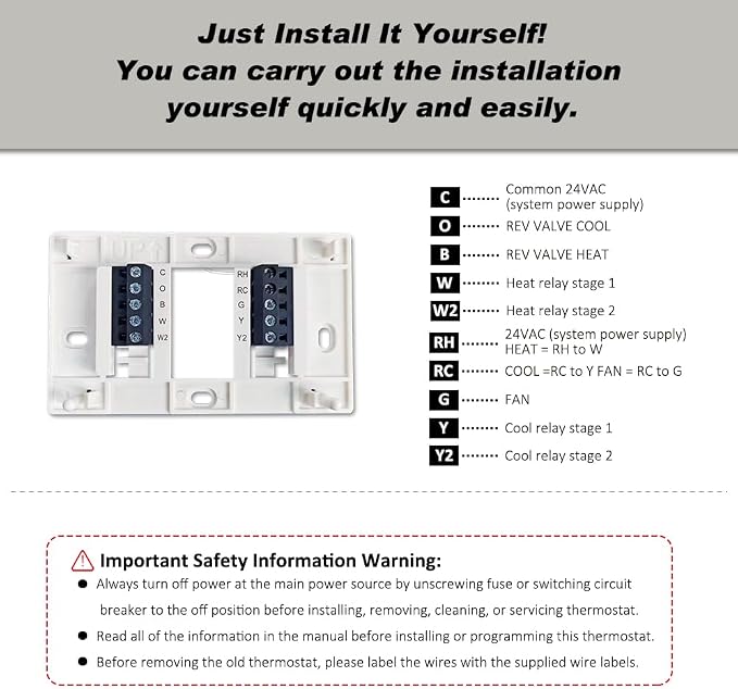 Programmable Thermostat, Thermostat - Image 5