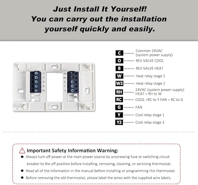 Programmable Thermostat, Thermostat - Image 5