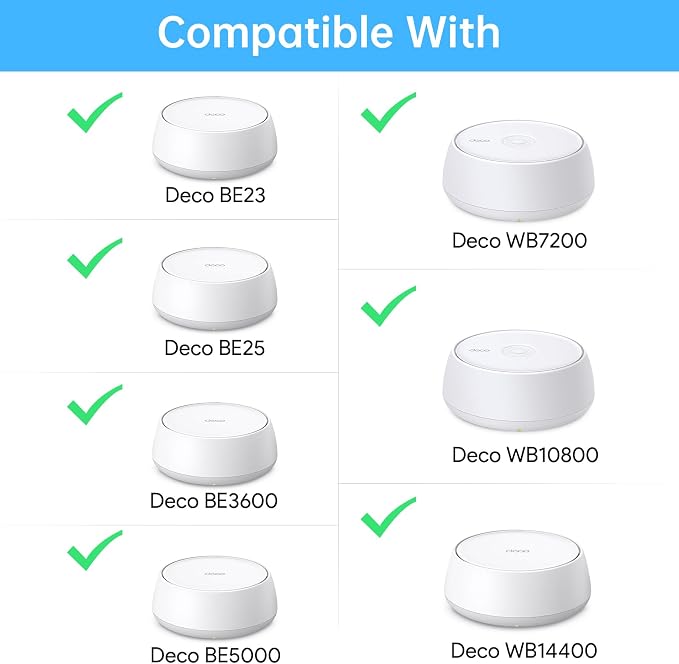 Wall Mount Holder for TP-Link Deco BE23/BE25/BE3600/BE5000 WiFi 7 Mesh Wi-Fi - Image 3