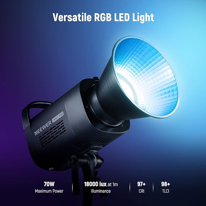NEEWER CB60 RGB 70W LED Video Light - Image 2