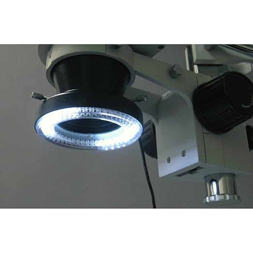 AmScope LED-64A 64 LED Lighting-Direction-Adjustable Microscope Ring Light + - Image 4