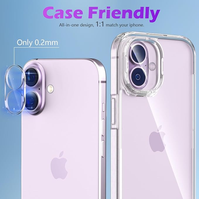 imluckies [3 Pack Clear Camera Lens Protector - Image 6