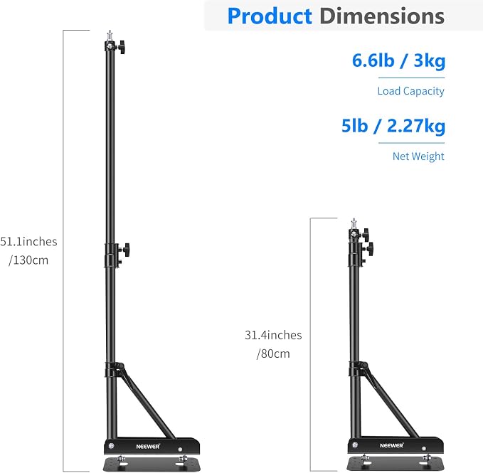 Neewer Wall Mounting Triangle Boom Arm - Image 2