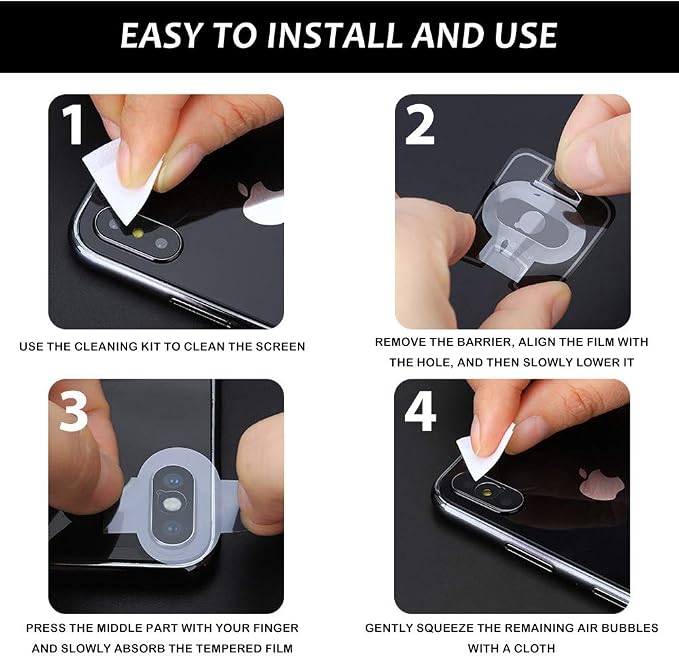 Suoman 3-Pack for Samsung Note 20 Ultra Camera Lens Protector - Image 6