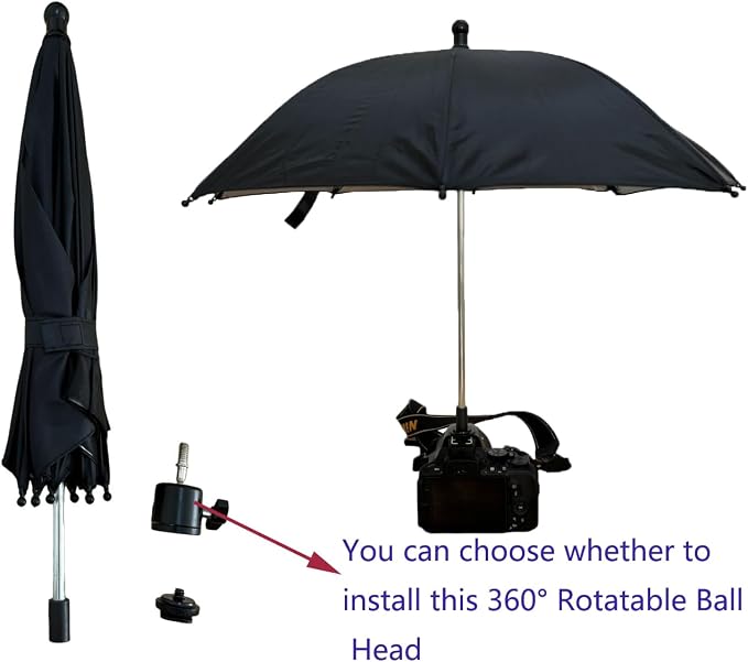 360° Swivel Camera Umbrella - Image 3