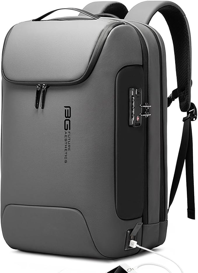 BANGE Anti Theft Backpack With TSA Lock, Waterproof Backpacks With YKK Zipper by BANGE