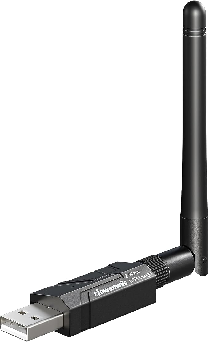 DEWENWILS 800 Z-Wave Dongle, Long Range S2 USB Stick, Compatible by DEWENWILS