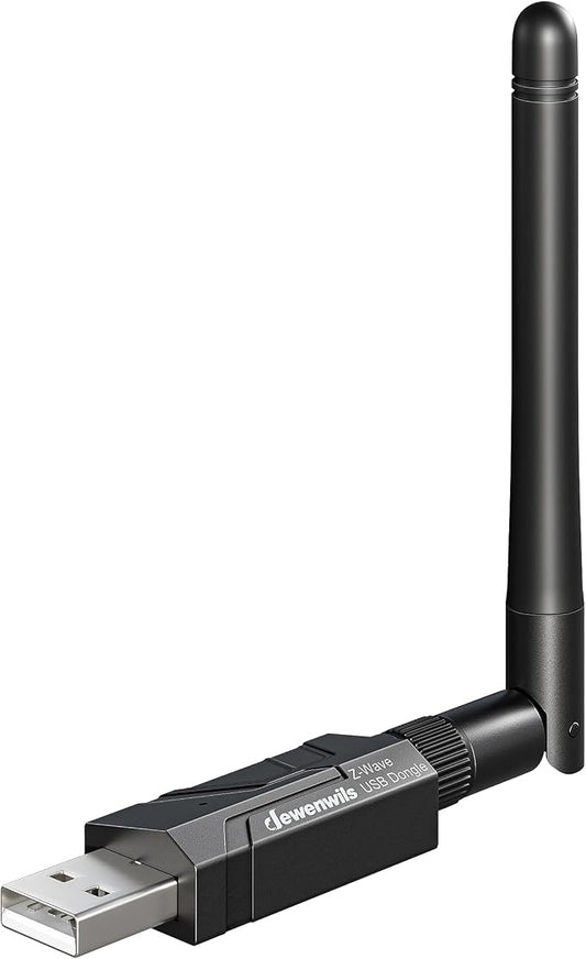 DEWENWILS 800 Z-Wave Dongle, Long Range S2 USB Stick, Compatible by DEWENWILS