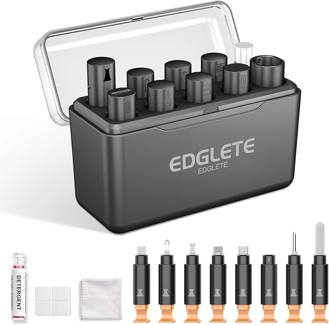 Edglete for iPhone Cleaning Kit, Cleaner Kit for AirPod, iPhone Cleaner by CleaningAssistantforDevices