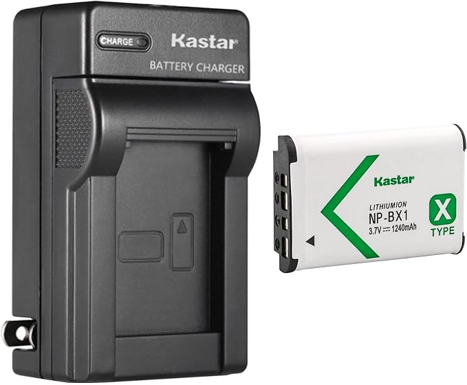 Kastar 1-Pack NP-BX1 Battery and AC Wall Charger Replacement by Kastar