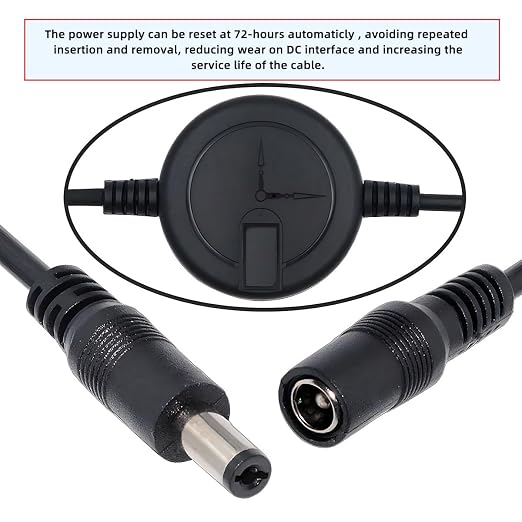 chenyang 11.81 Inch DC 5/12/15V 5.5x2.1mm Routers/WiFi/Optical Modems/Monitors - Image 8