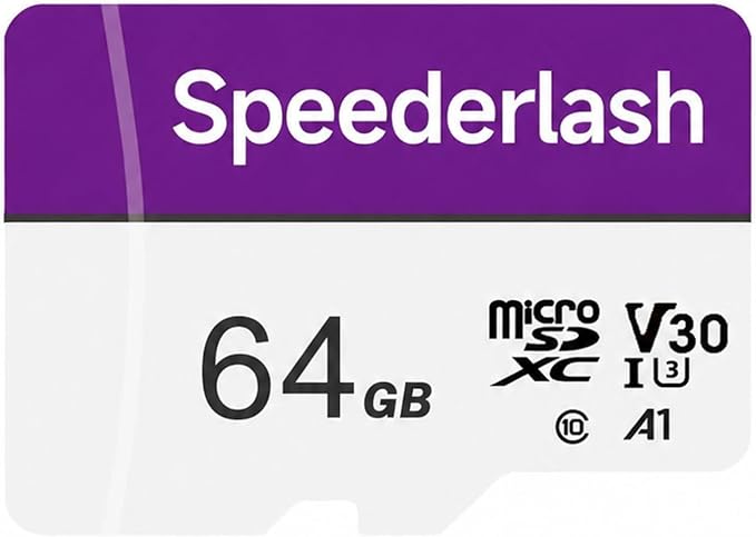 Micro SDXC Memory Card 64GB Pack, Speederlash Camera Plus TF Card by Speederlash