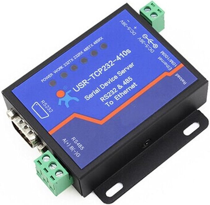 Usr-Tcp232-410S RS232 / RS485 Serial to Ethernet Adapter/IP Device Server - Image 2