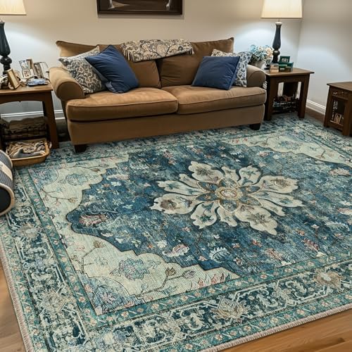 RELEANY Washable Area Rug by RELEANY