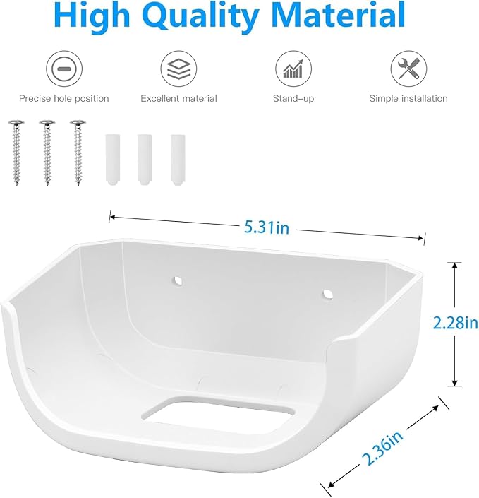 Huafly 3Pcs Screwless Wall Mount Bracket - Image 2