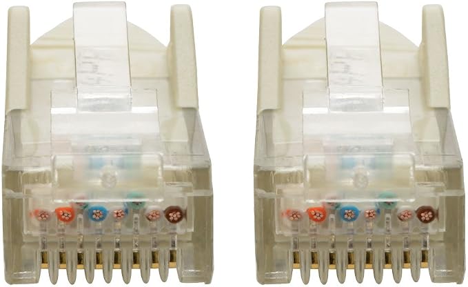 TRIPP LITE Cat6 Gigabit Ethernet Snagless Molded Patch Cable 24 AWG 550MHz - Image 3