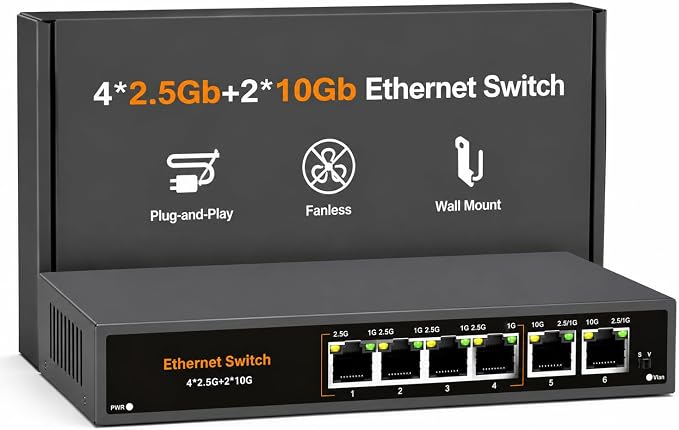 10Gb Ethernet Switch Unmanaged by Unknown
