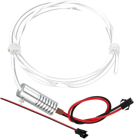 PATIKIL 3mm 1m PMMA Side Glow Fiber Optic Cable Kit, by PATIKIL