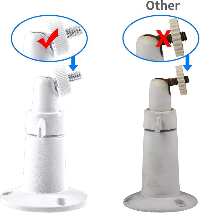 Security Camera Universal Mounting Bracket, Adjustable Indoor/Outdoor Security - Image 5