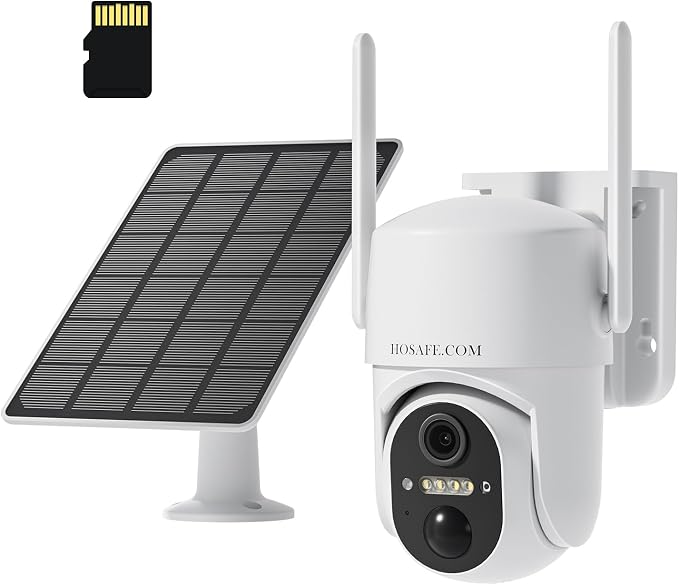 Security Cameras Wireless Outdoor, Free Cloud Storage, WIFI Cameras by HOSAFE
