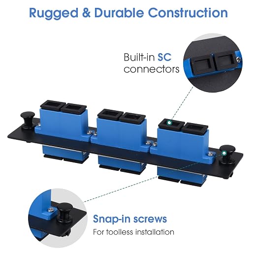 3 Duplex SC/UPC Fiber Patch Panel - Image 6