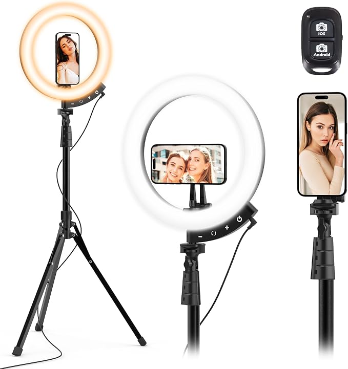 UBeesize 12'' LED Ring Light by UBeesize