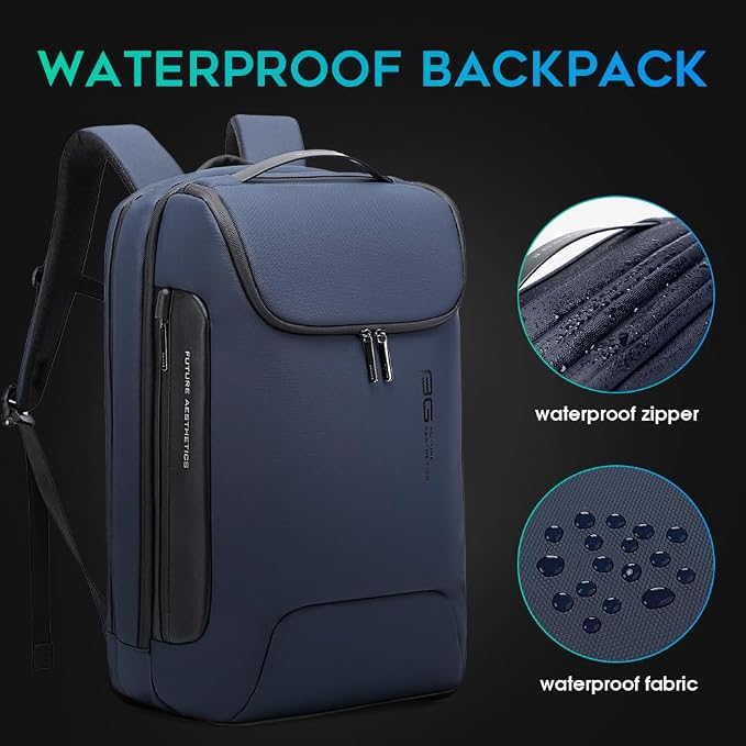 BANGE Mens Business Backpack for Work, Computer Backpacks for Laptops for 17.3 - Image 6