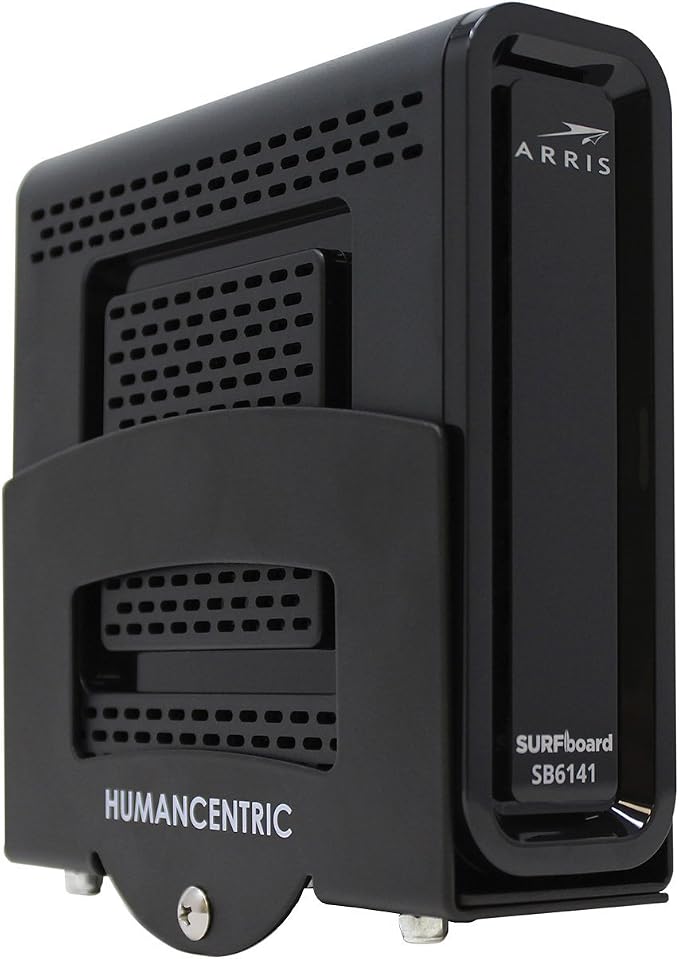 HumanCentric Cable Box and Modem Mount, Adjustable Wall Mount by HumanCentric