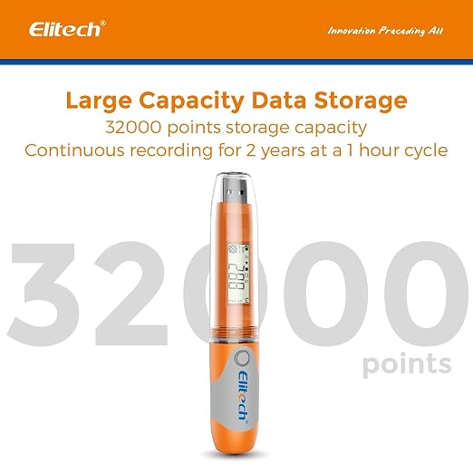 Elitech USB Temperature Data Logger Reusable Digital Recorder Medical - Image 3