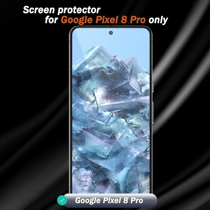 3+2 Pack Screen Protector for Google Pixel 8 Pro, 3 TPU Film - Image 2