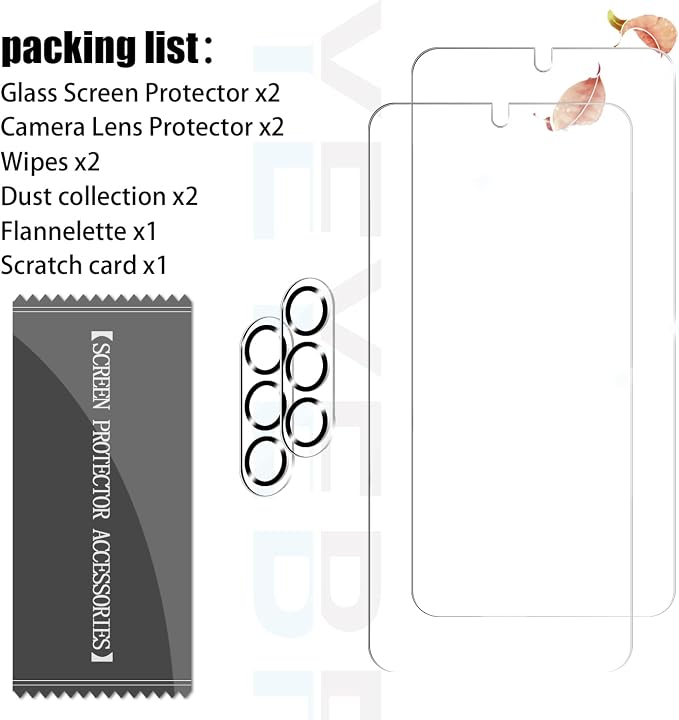 Screen Protector for Samsung Galaxy S25, Tempered Glass for Galaxy S25 & Camera - Image 7