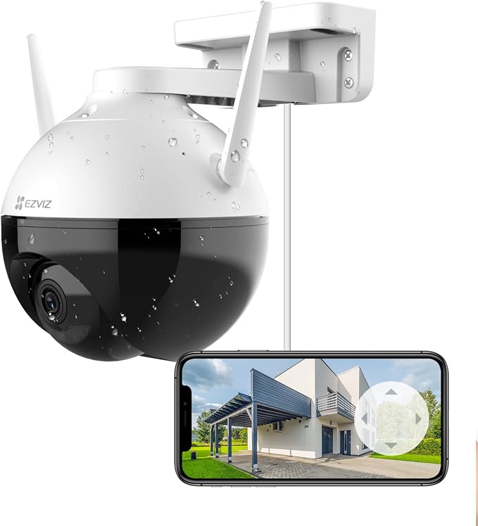 EZVIZ 360° Security Camera Outdoor, WiFi Camera by EZVIZ