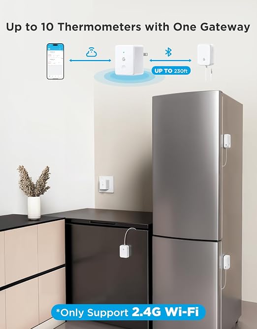 GoveeLife WiFi Refrigerator Thermometer - Image 4