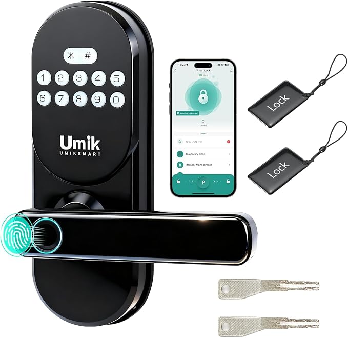 Smart Fingerprint Door Lock by UMIKSMARTLOCK